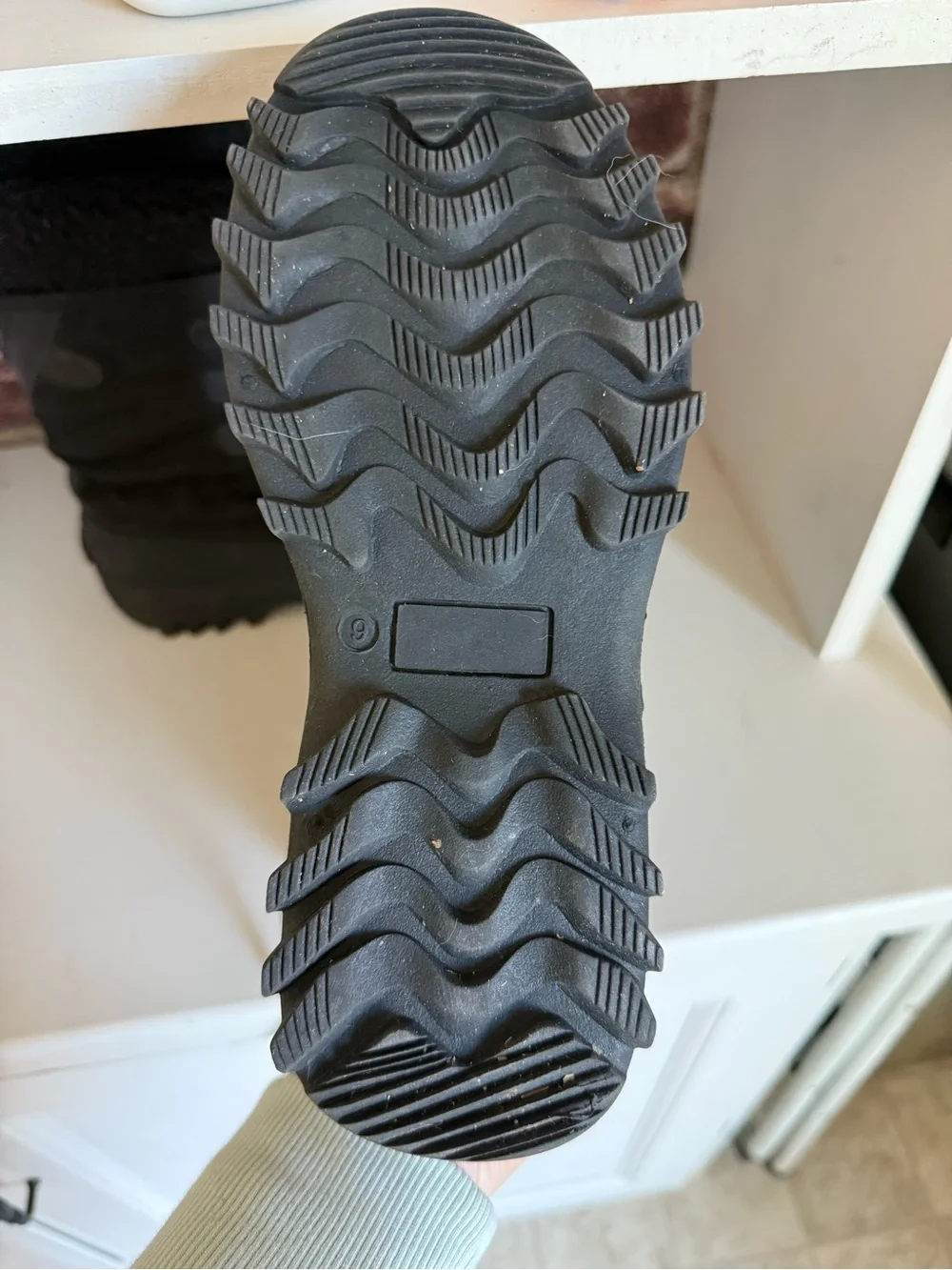 Ozark Trail‎ Black Lace-Up Insulated Snow Boots
